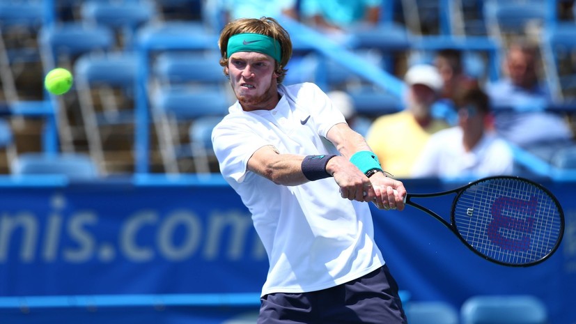 Рублёв не смог выйти во второй круг US Open