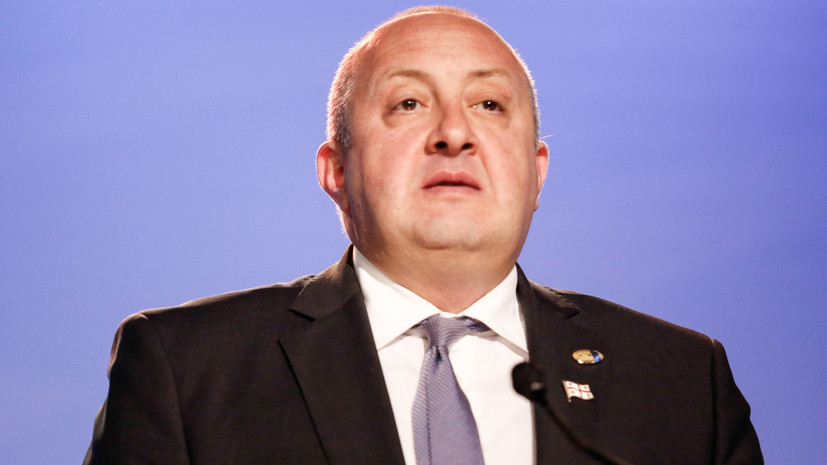 Действующий президент Грузии отказался участвовать в выборах главы государства