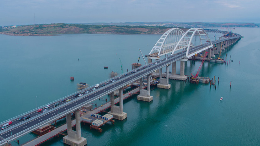 Украина присоединилась к санкциям ЕС из-за Крымского моста