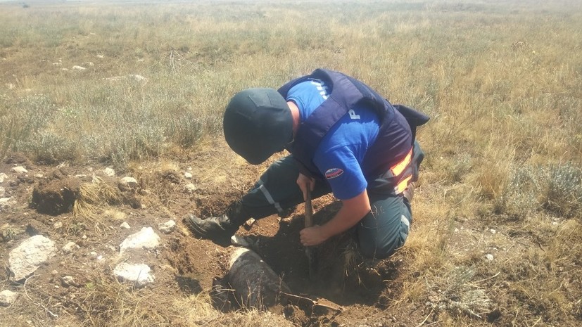 В крепости Керчь обезвредили более 35,7 тысячи бомб и снарядов в 2018 году