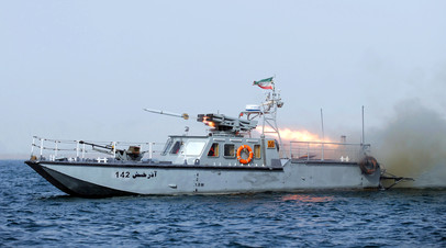 Ракетный катер ВМС Ирана проекта C14 © ALI MOHAMMADI / IIPA 