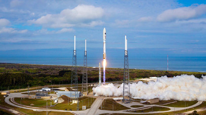 Старт ракеты Atlas V