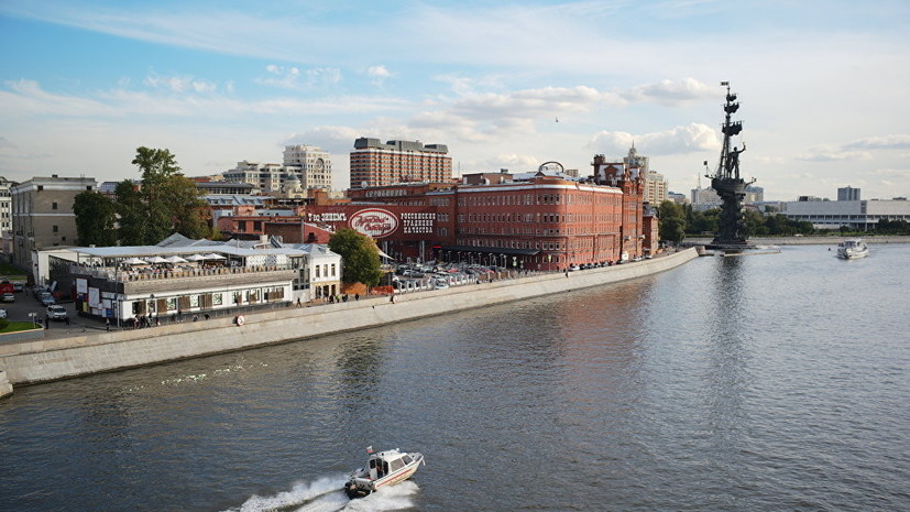 Ространснадзор проведёт проверку столкновения теплоходов на Москве-реке