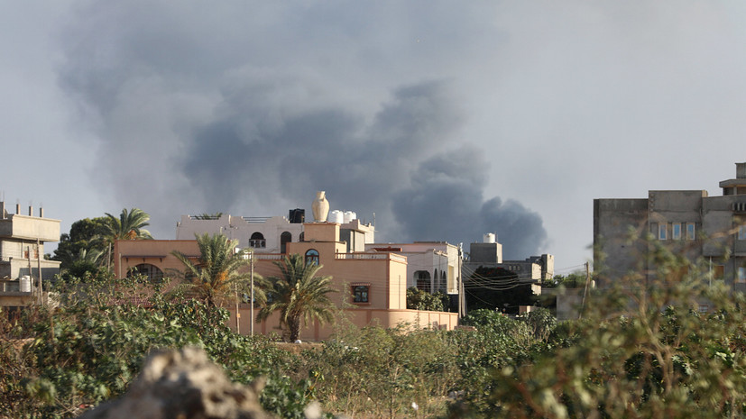 Власти Ливии объявили режим ЧП из-за боёв в окрестностях Триполи