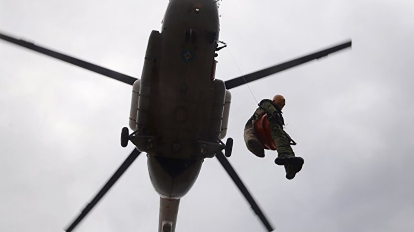 По факту крушения вертолёта Ми-8 в Иркутской области возбуждено уголовное дело