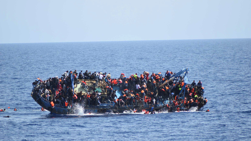 В ООН рассказали о росте смертности беженцев на пути в Европу