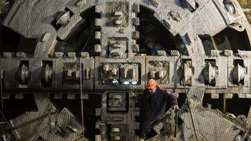 Началось строительство тоннеля БКЛ под каналом имени Москвы