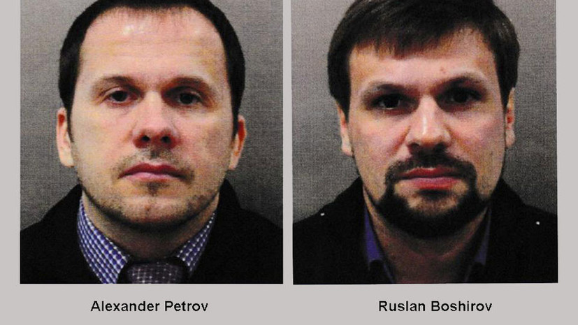 Британские прокуроры назвали имена подозреваемых в покушении на Скрипалей россиян