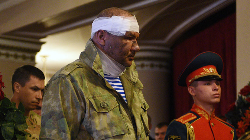 Пострадавшего после взрыва в Донецке вице-премьера ДНР выписали из больницы 
