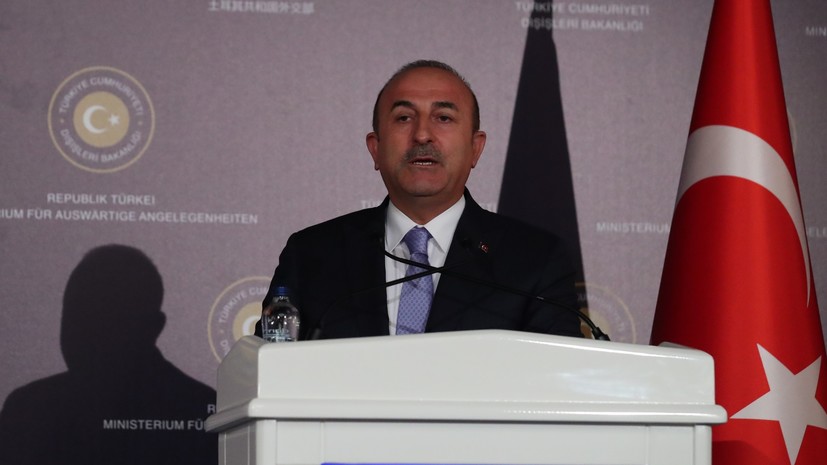 Чавушоглу заявил, что Турция стремится к предотвращению наступления войск в Идлибе