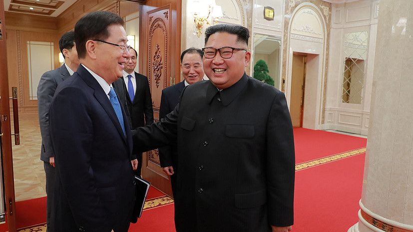 Ким Чен Ын попросил спецпосланника Южной Кореи передать сообщение США