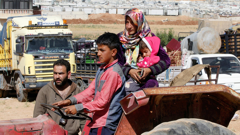 В Сирию вернулись более 490 находившихся в Ливане беженцев