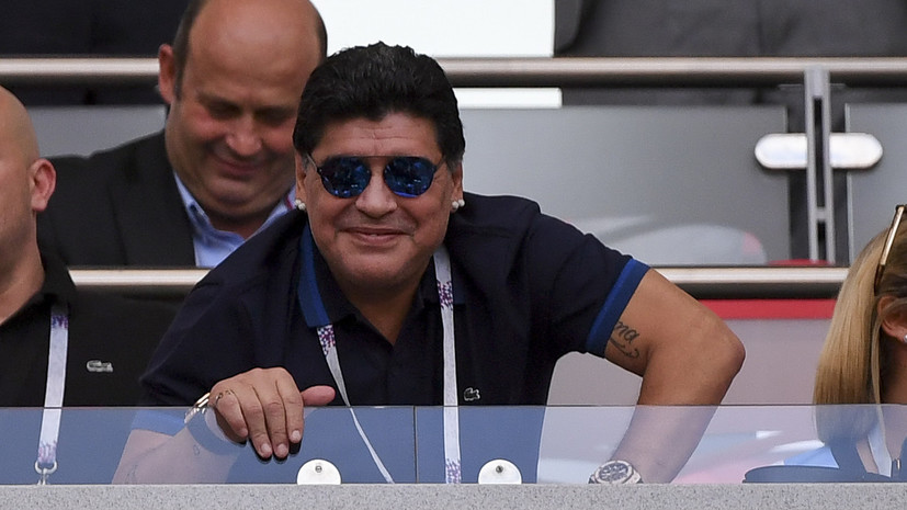 Марадона стал техническим директором мексиканского клуба «Дорадос Де Синалоа»