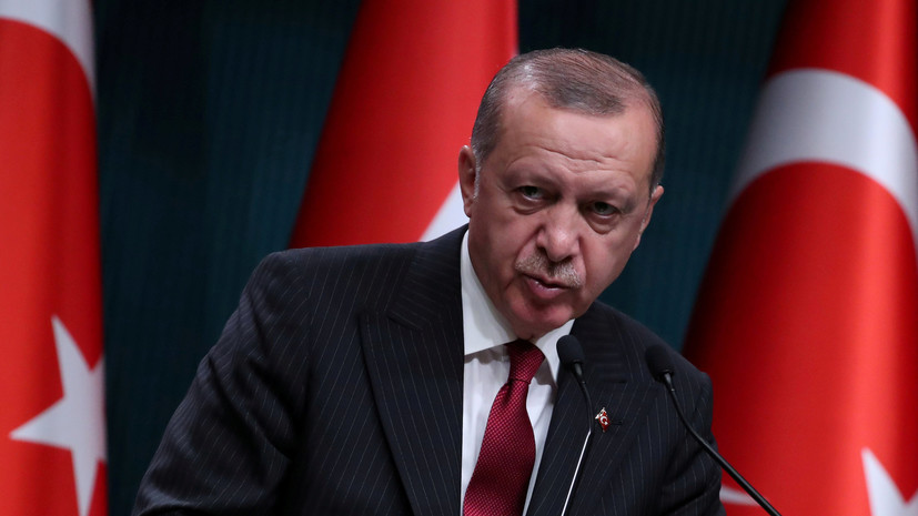 Эрдоган призвал объявить перемирие в сирийском Идлибе