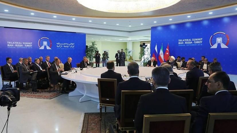 Политолог прокомментировал итоги саммита России, Ирана и Турции по Сирии