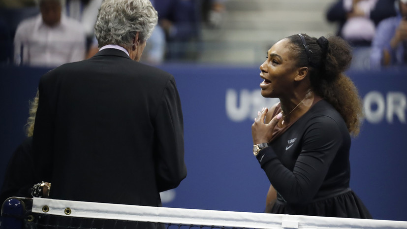 Тренер Серены Уильямс признался, что давал ей подсказки во время финала US Open