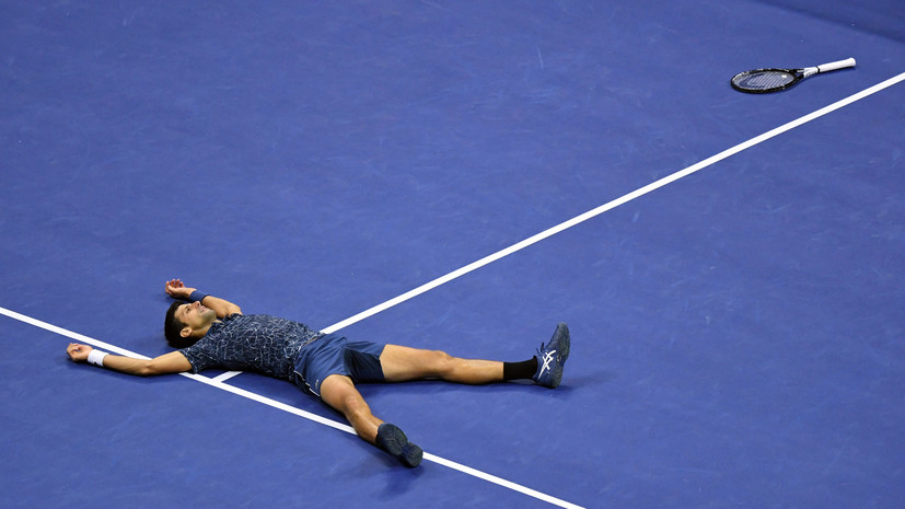Сербский триумф: Джокович обыграл дель Потро в финале US Open