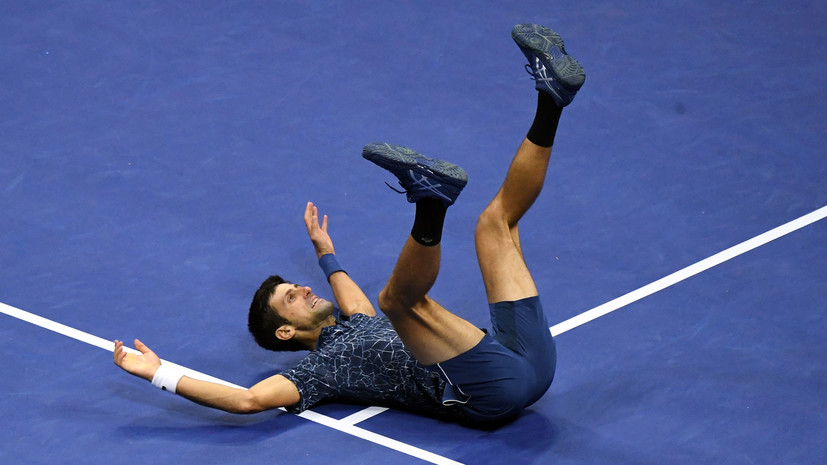 Джокович прокомментировал победу над дель Потро в финале US Open