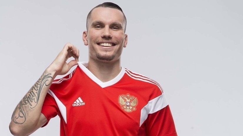 Нападающий сборной России Заболотный в матче с Чехией забил первый мяч за национальную команду