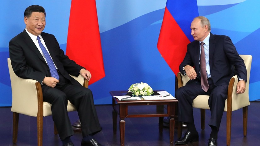 Путин: Россия и Китай выступают за использование нацвалют в расчётах