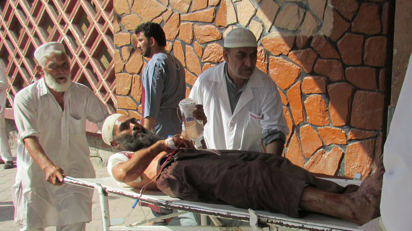Число погибших в результате взрыва в Афганистане возросло до 68 