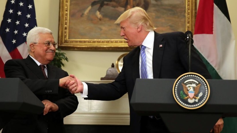 В Палестине назвали условия возможной встречи Аббаса с Трампом
