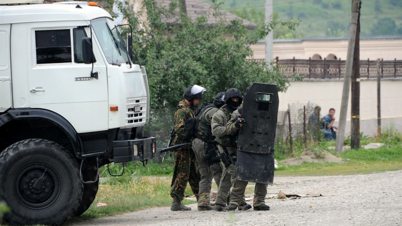 Источник: в Дагестане силовики в ходе перестрелки ликвидировали боевика