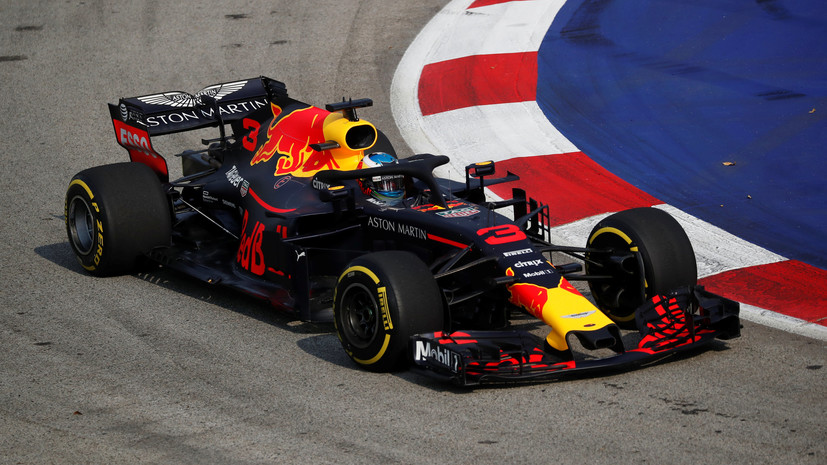 Риккардо показал лучшее время в первой свободной практике Гран-при Сингапура, Сироткин — 19-й