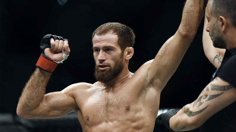 Российский боец Тайсумов выплатит часть своего гонорара сопернику на турнире UFC в Москве