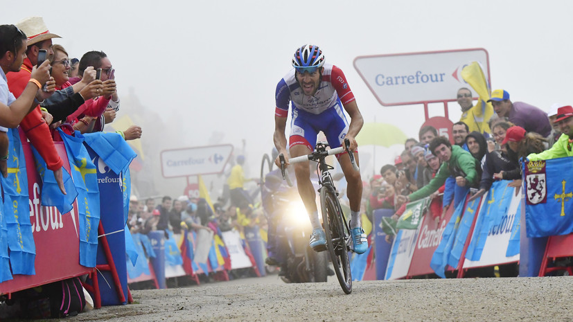Французский велогонщик Пино выиграл 19-й этап «Вуэльты», Закарин — 13-й