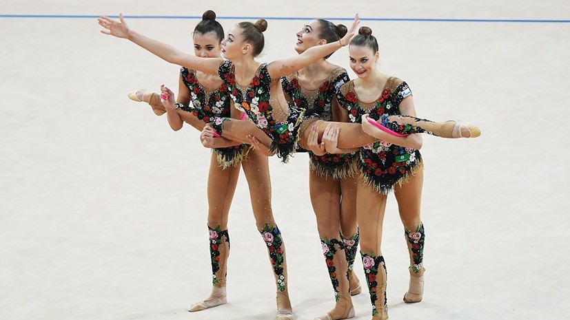 Сборная России завоевала золото ЧМ по художественной гимнастике в групповом многоборье