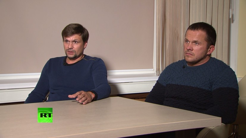 Британские СМИ назвали интервью Петрова и Боширова «наказанием за проваленную операцию»