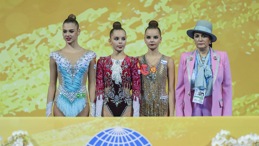 Сборная России выиграла медальный зачёт ЧМ по художественной гимнастике