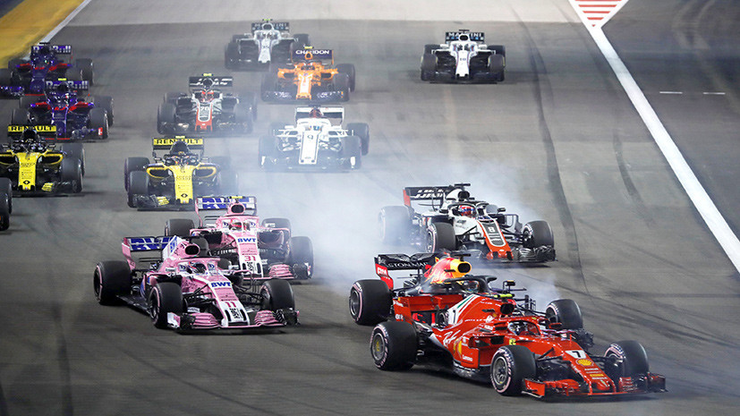 Победа Хэмилтона и авария Переса с последствиями для Сироткина: итоги Гран-при «Формулы-1» в Сингапуре