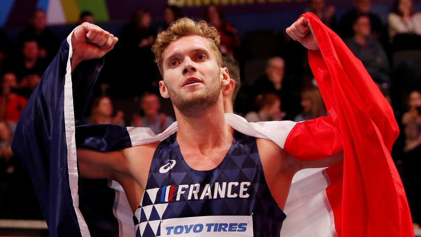 Французский легкоатлет Майер установил новый мировой рекорд в десятиборье