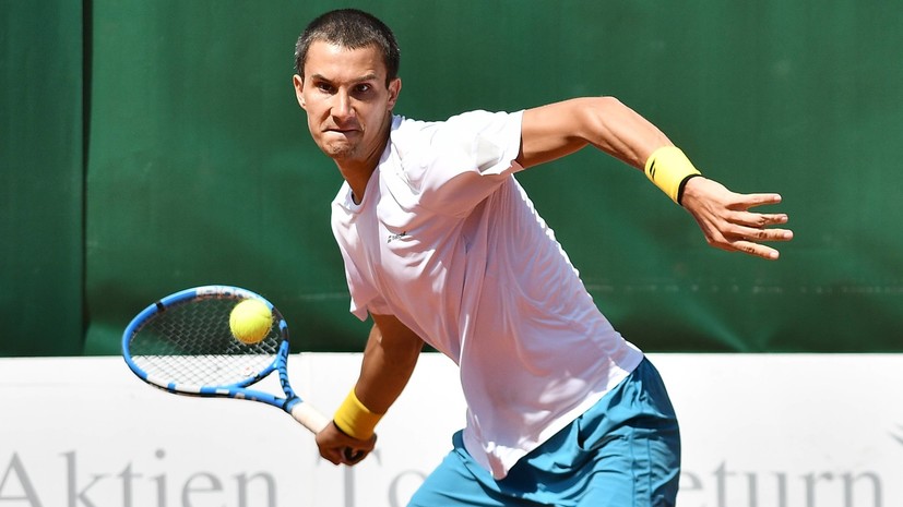 Россиянин Донской проиграл Клижану в первом круге теннисного турнира St. Petersburg Open