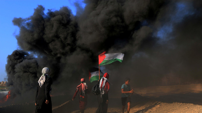 В результате удара Израиля по сектору Газа погибли двое палестинцев