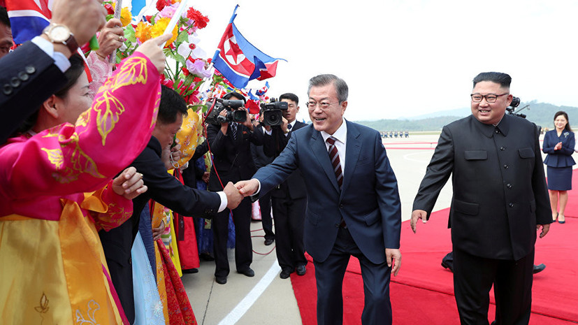 В Пхеньяне завершился первый раунд переговоров лидеров КНДР и Южной Кореи