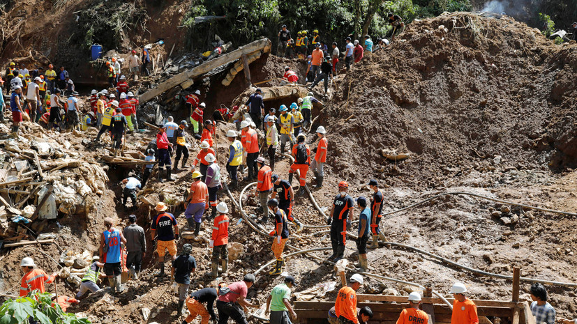 Число жертв тайфуна «Мангхут» на Филиппинах превысило 80