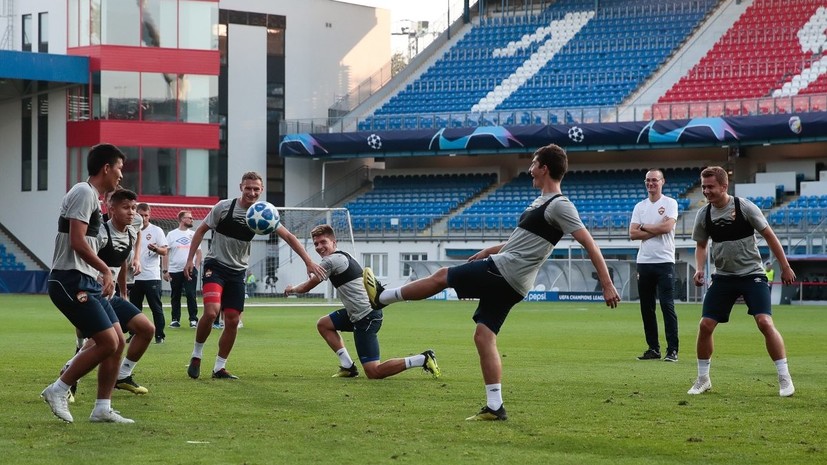 Стал известен стартовый состав ЦСКА на матч ЛЧ с «Викторией»