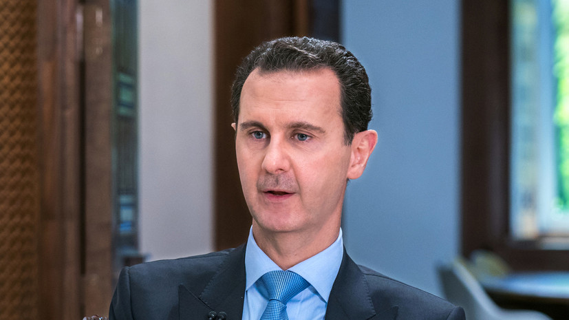 Асад выразил Путину соболезнования после крушения Ил-20