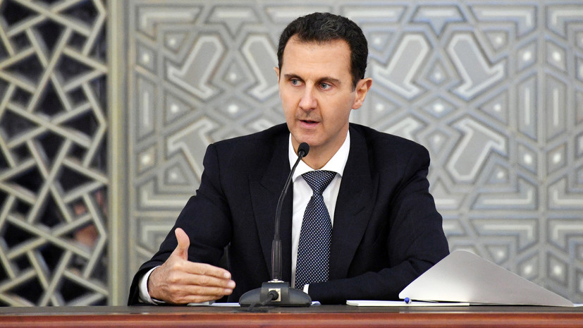 Асад выразил соболезнования семьям погибших при крушении Ил-20 в Сирии