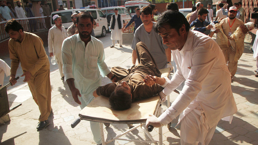 Четыре человека пострадали при взрыве в Афганистане