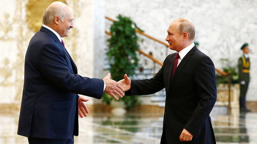 «Политический и экономический формат»: какие вопросы поднимут Путин и Лукашенко на саммите в Сочи