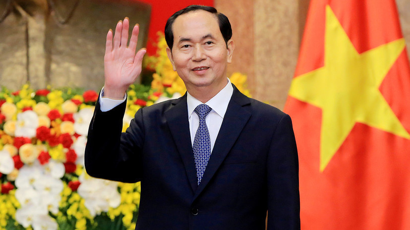 Названа причина смерти президента Вьетнама