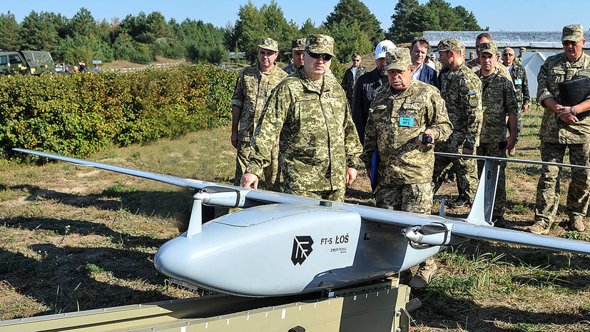 На Украине испытали новые беспилотники и вертолёты