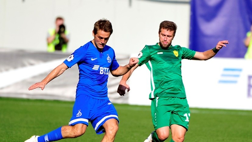 «Динамо» уступило «Анжи» в матче восьмого тура РПЛ