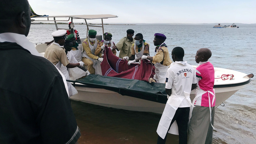 СМИ: Число погибших при крушении парома в Танзании превысило 200