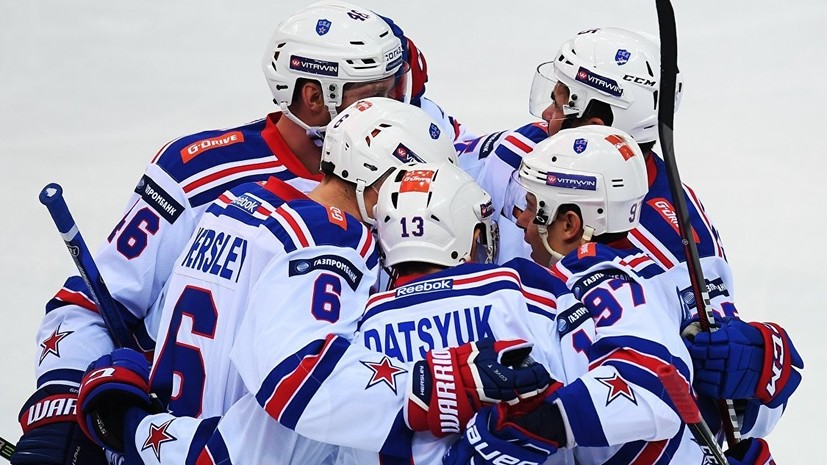 СКА победил «Локомотив» в матче регулярного чемпионата КХЛ