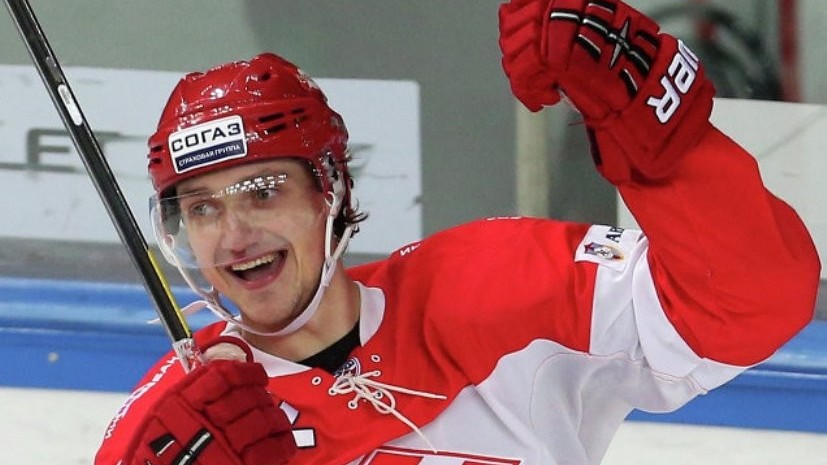 «Спартак» победил рижское «Динамо» в матче регулярного чемпионата КХЛ